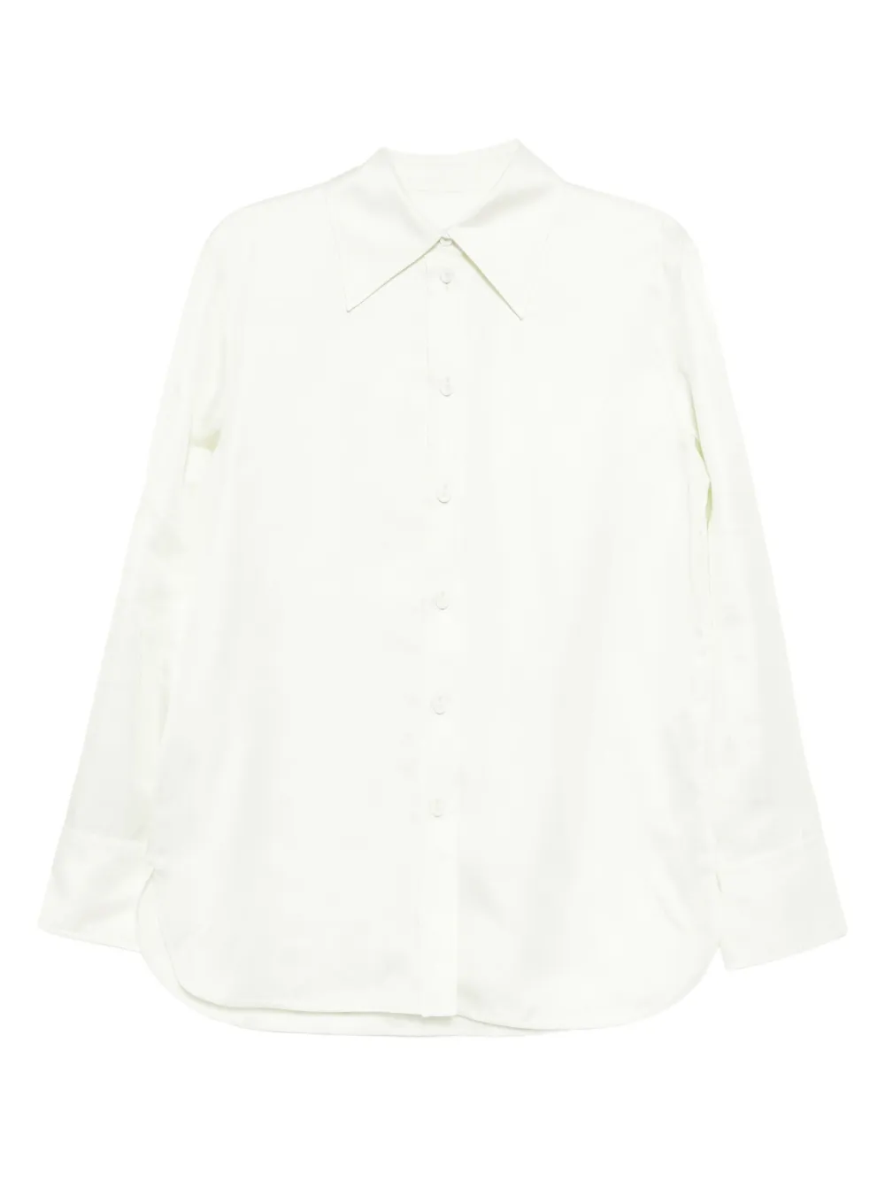 Jil Sander Flared blouse Groen
