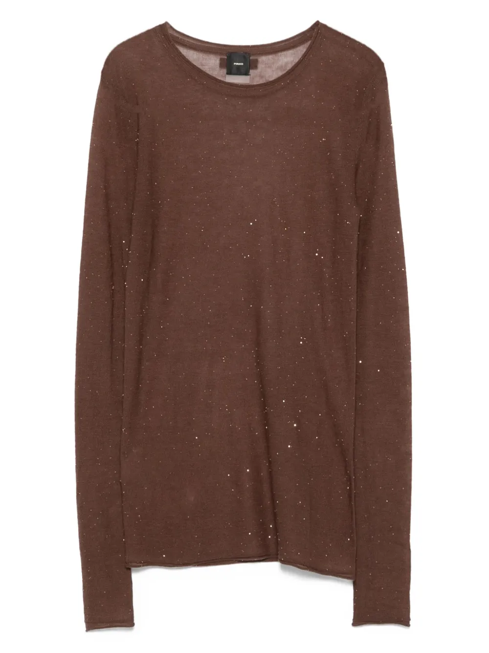 PINKO round-neck T-shirt Bruin