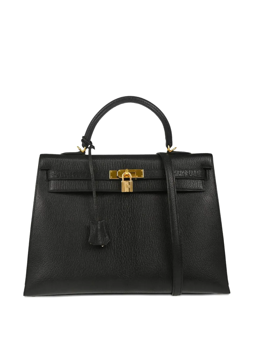 Hermès Pre-Owned 2001 Kelly 35 handbag | Black | Image 1