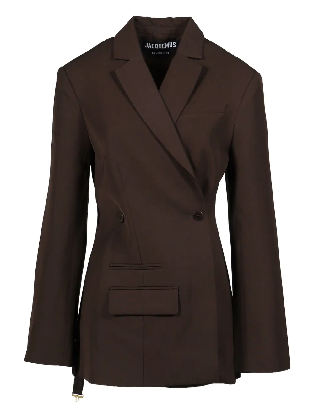 Jacquemus The Tibau double-breasted blazer | Brown | Image 1