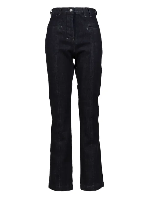 Jacquemus logo-embroidered jeans