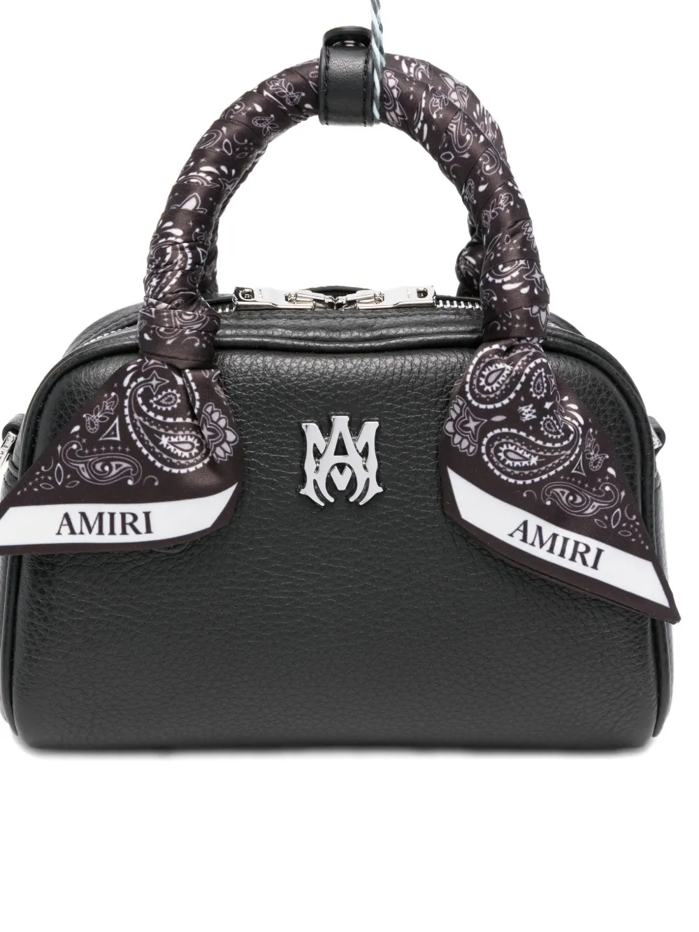 AMIRI Bowlingtas met paisley-sjaal en handvat Zwart