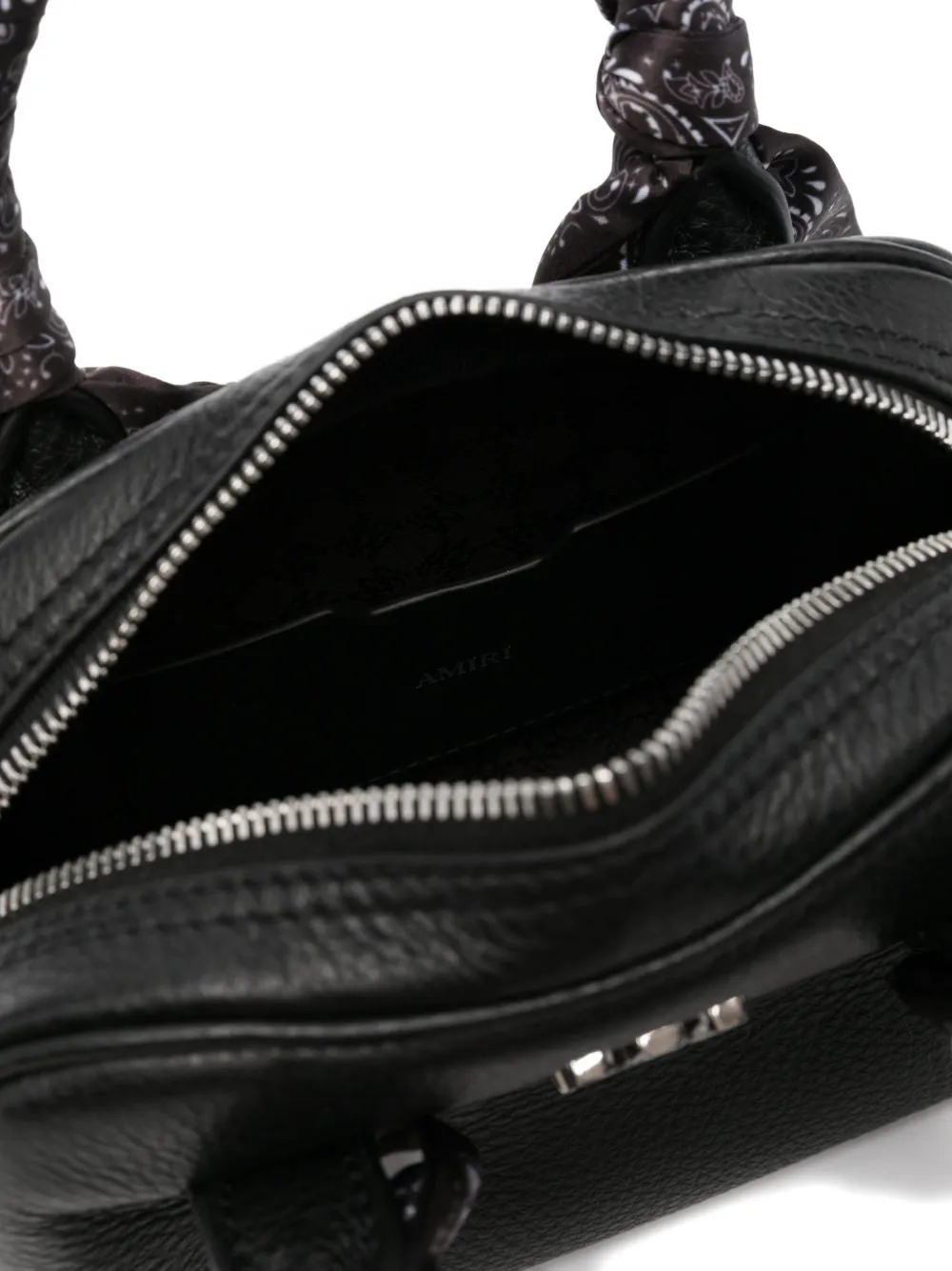 AMIRI Bowlingtas met paisley-sjaal en handvat Zwart