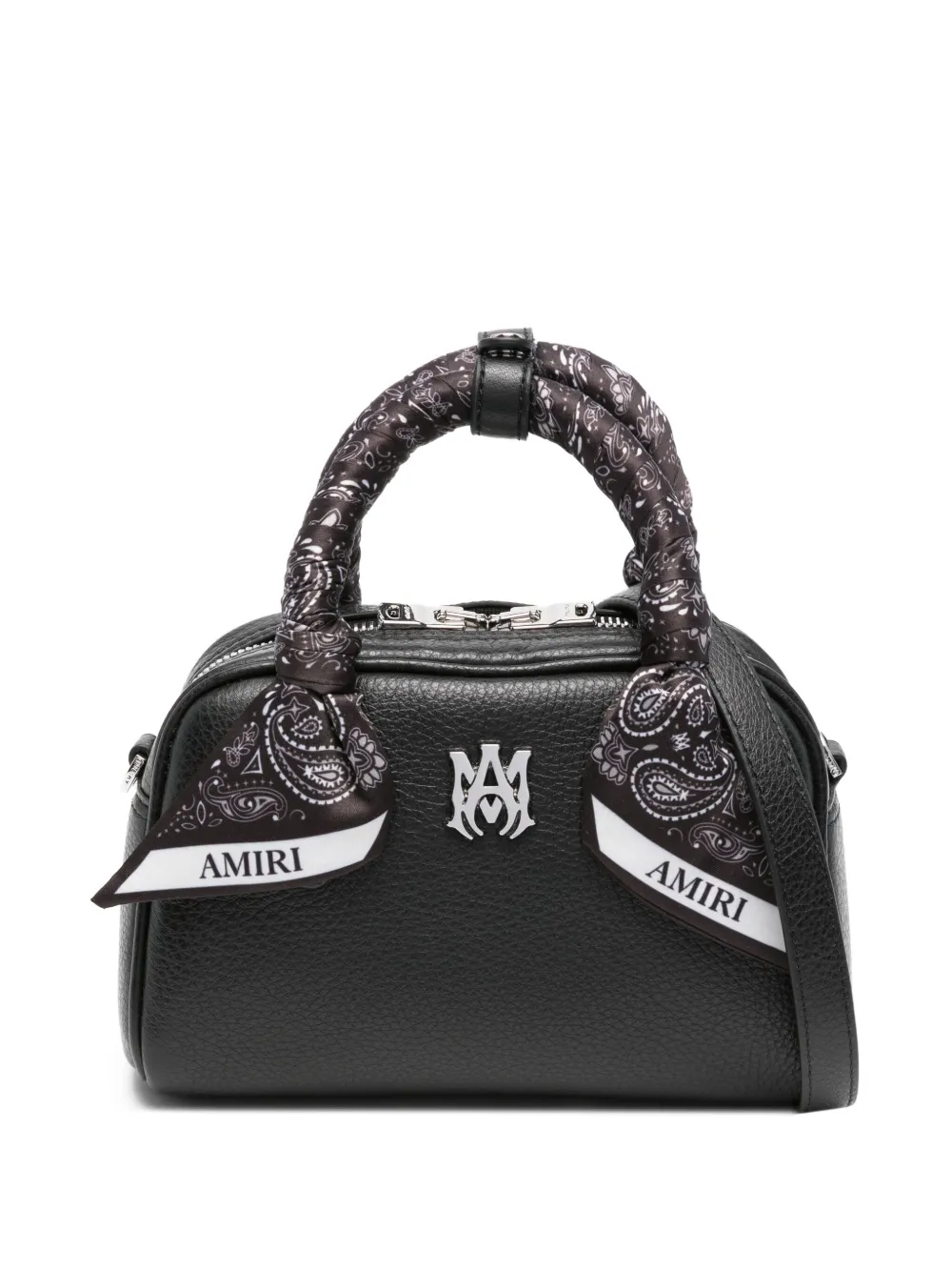 AMIRI Bowlingtas met paisley-sjaal en handvat Zwart