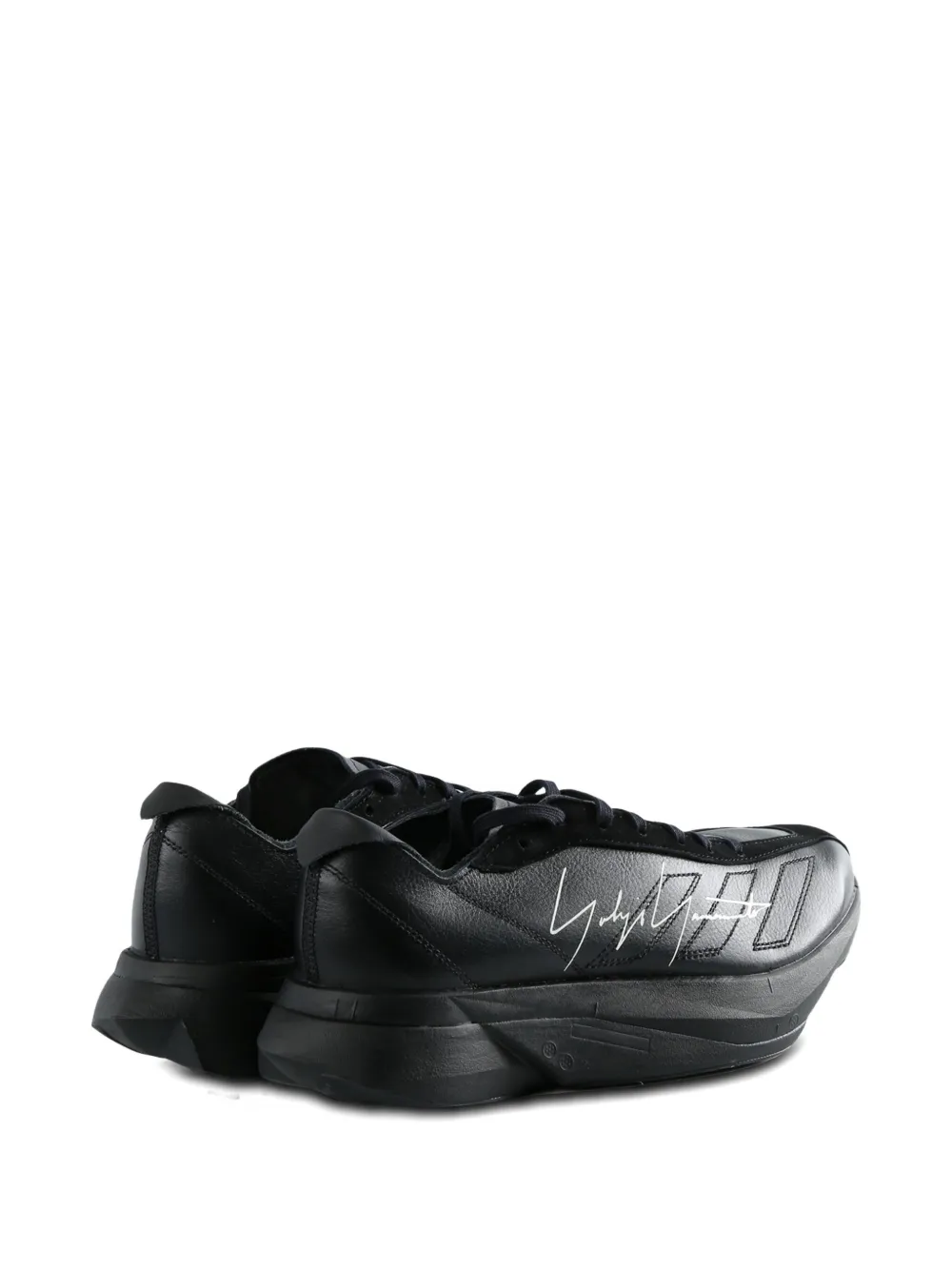 Y-3 Adios Pro 3.0 Lx Signature-detail Leather Trainers