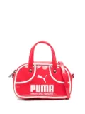 PUMA 1976 Micro 1L Grip patent-leather top-handle bag - Red
