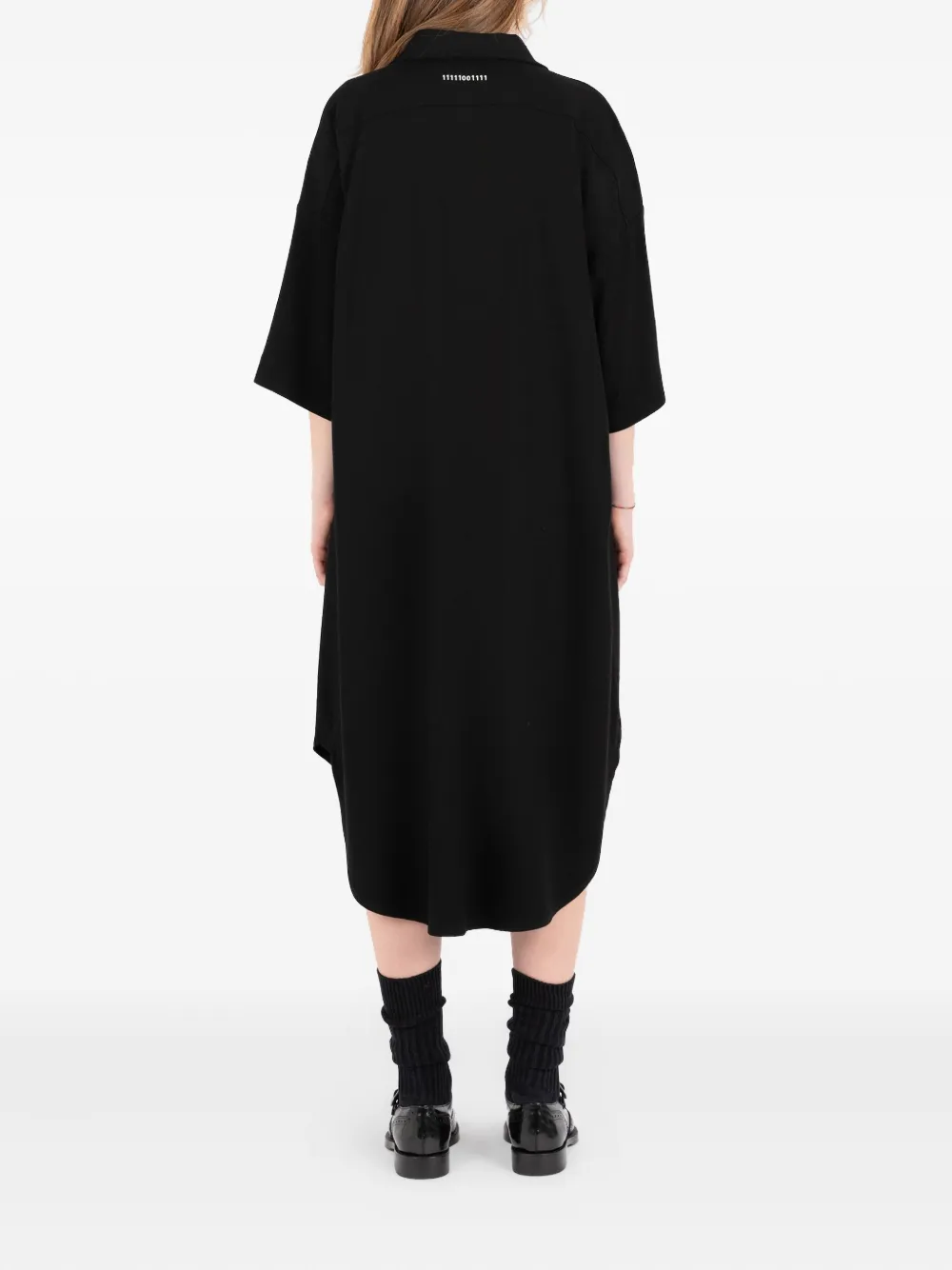 Société Anonyme Lotus button-down blousejurk Zwart