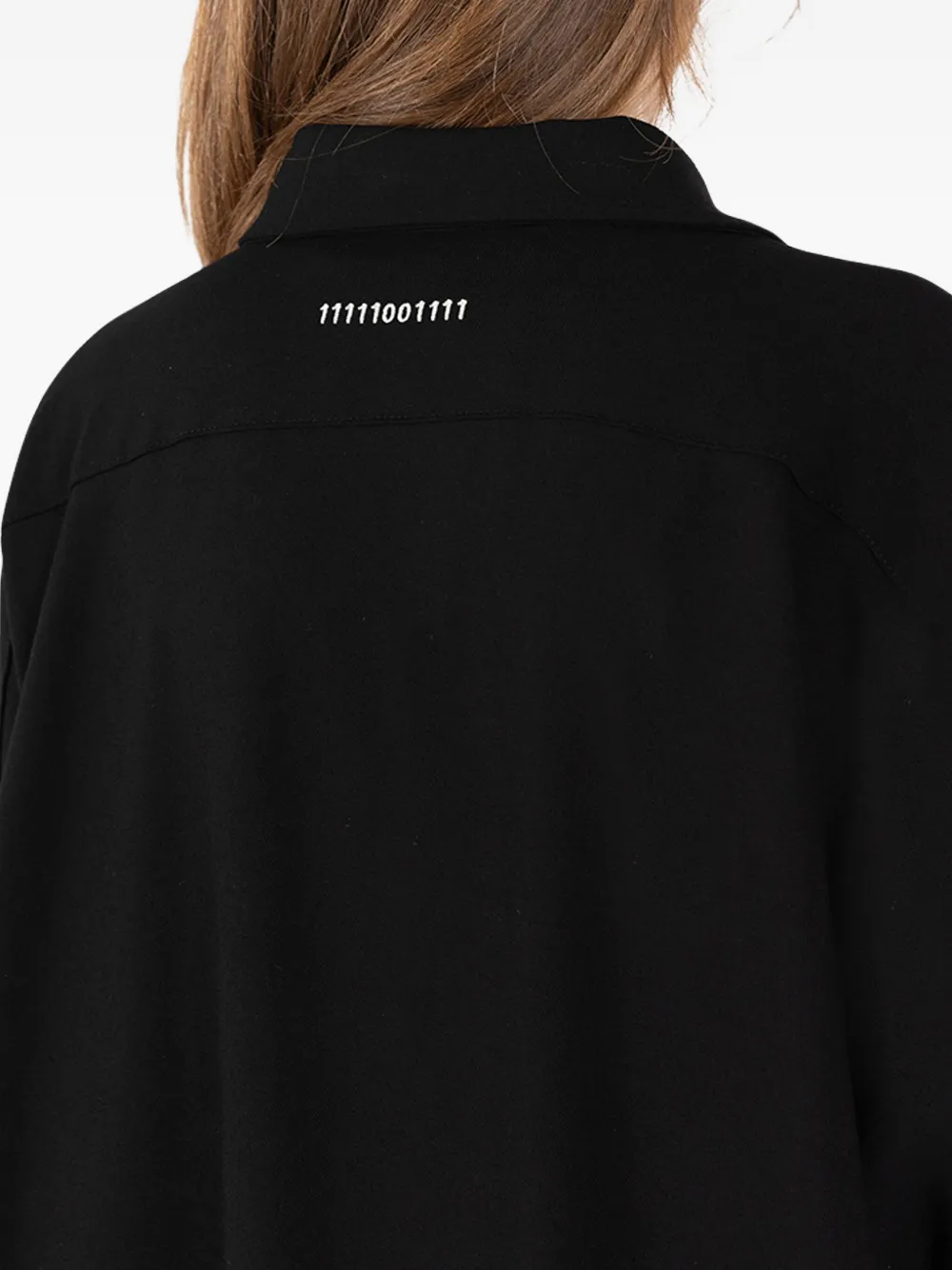 Société Anonyme Lotus button-down blousejurk Zwart