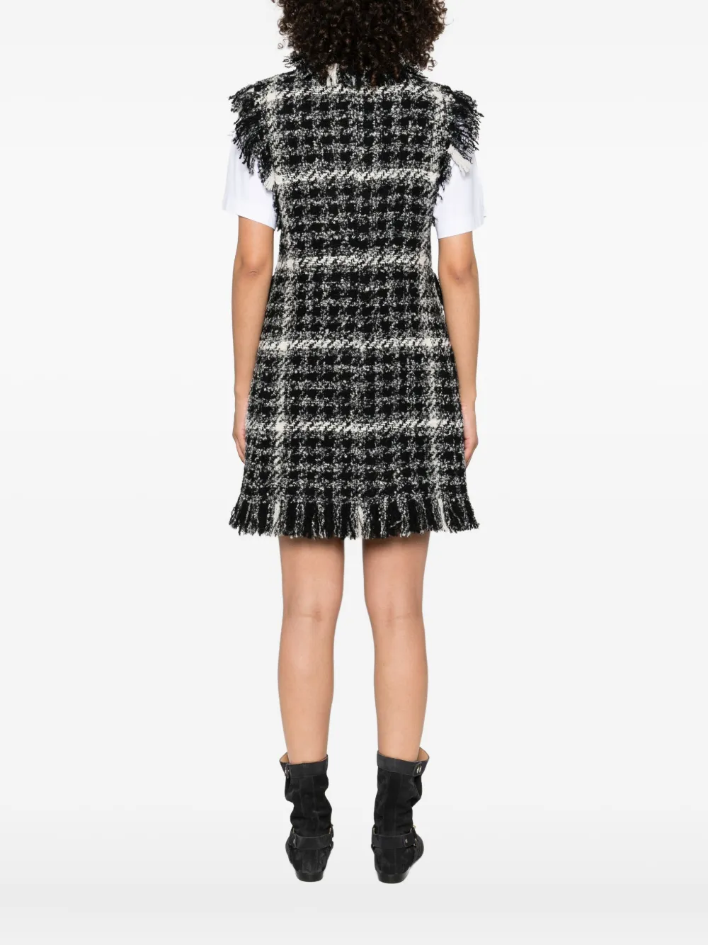 Charlott Tweed jas Zwart