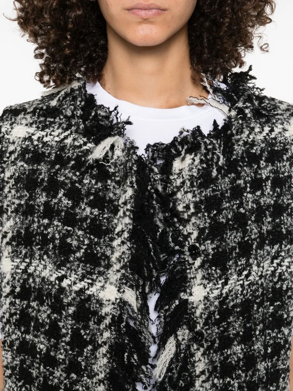 Charlott Tweed jas Zwart
