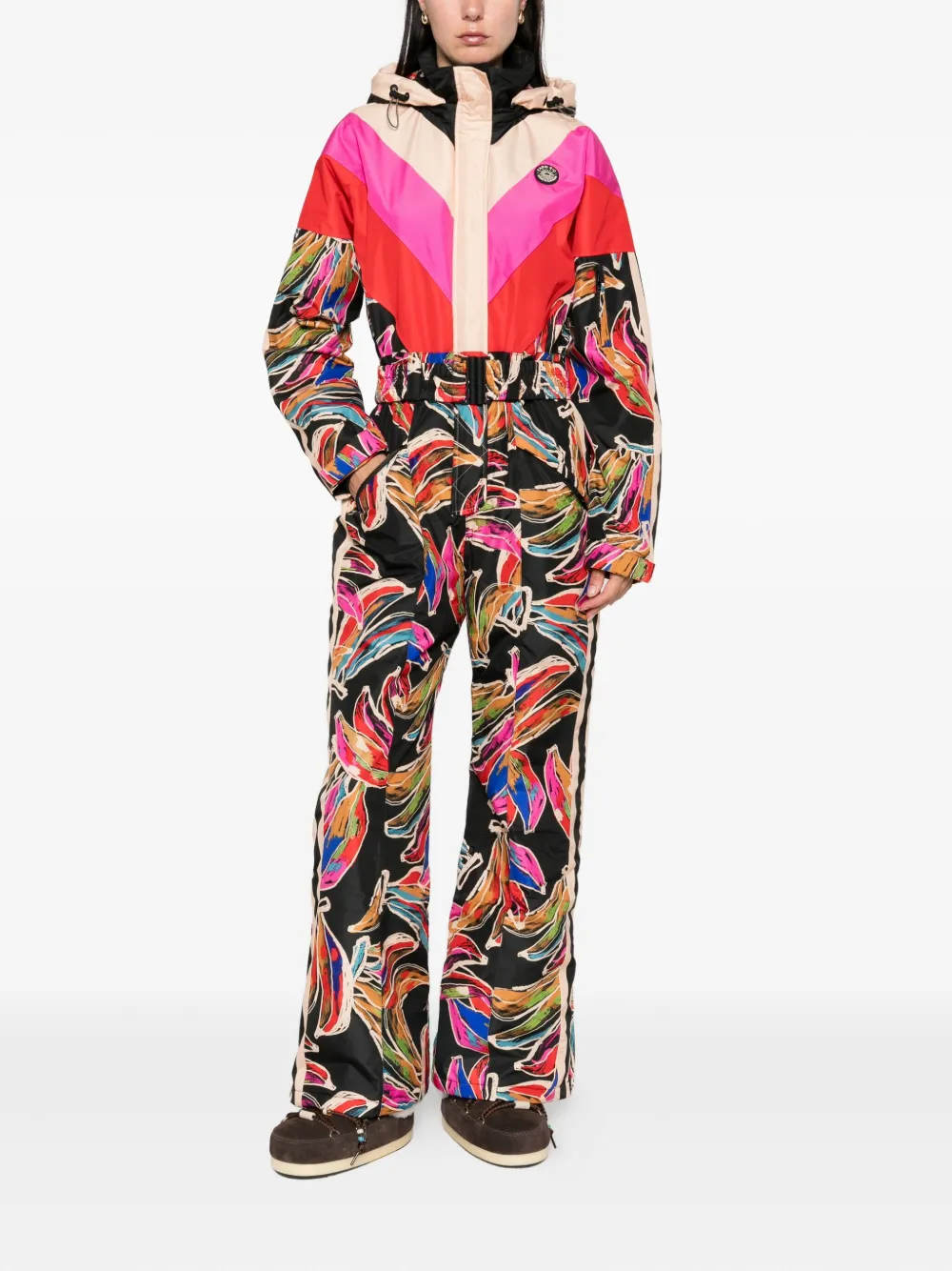 FARM Rio Artsy skipak met bananenprint Roze
