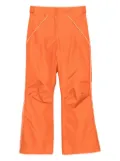 FARM Rio side-stripe ski pants - Orange