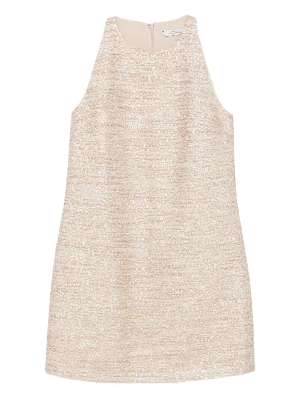 Dorothee Schumacher Tweed halterjurk Goud