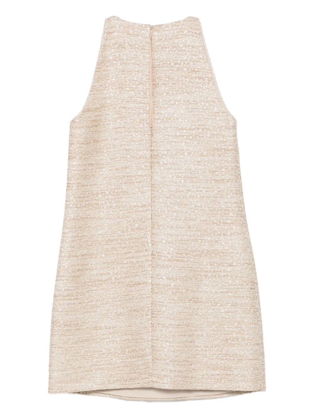 Dorothee Schumacher Tweed halterjurk - Goud