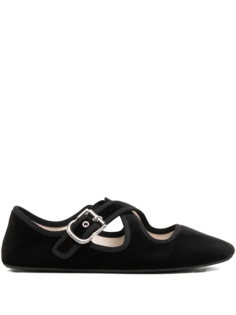 Alaïa criss-cross ballet flats