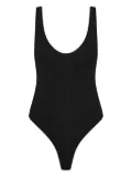 Rebecca Vallance Arial ribbed scoop-neck bodysuit - Black