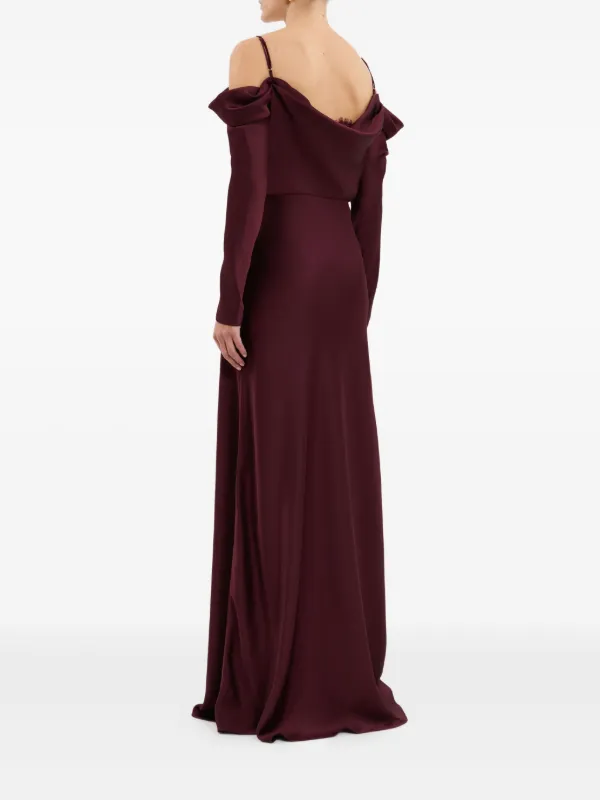 Avalon Gown Burgundy Size 4 Avalon Gown Burgundy Size 4