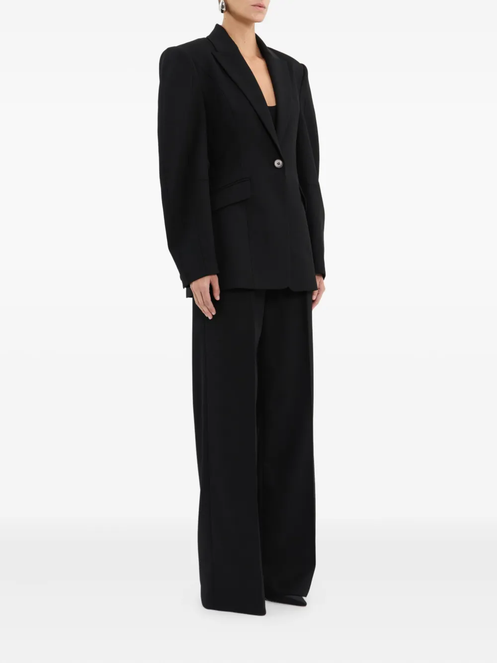 Rebecca Vallance Finley getailleerde blazer Zwart