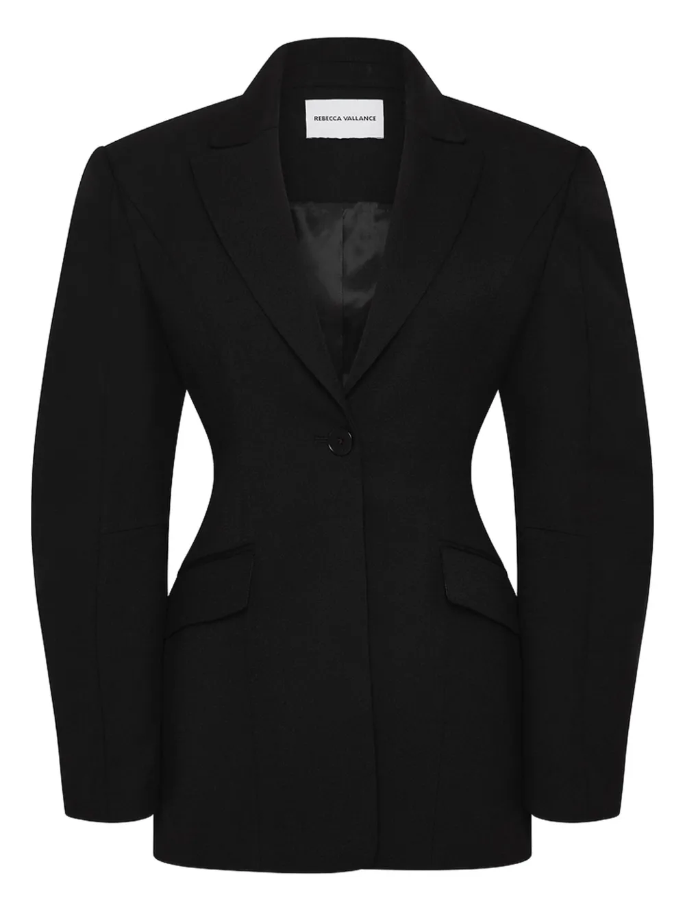 Rebecca Vallance Finley getailleerde blazer Zwart