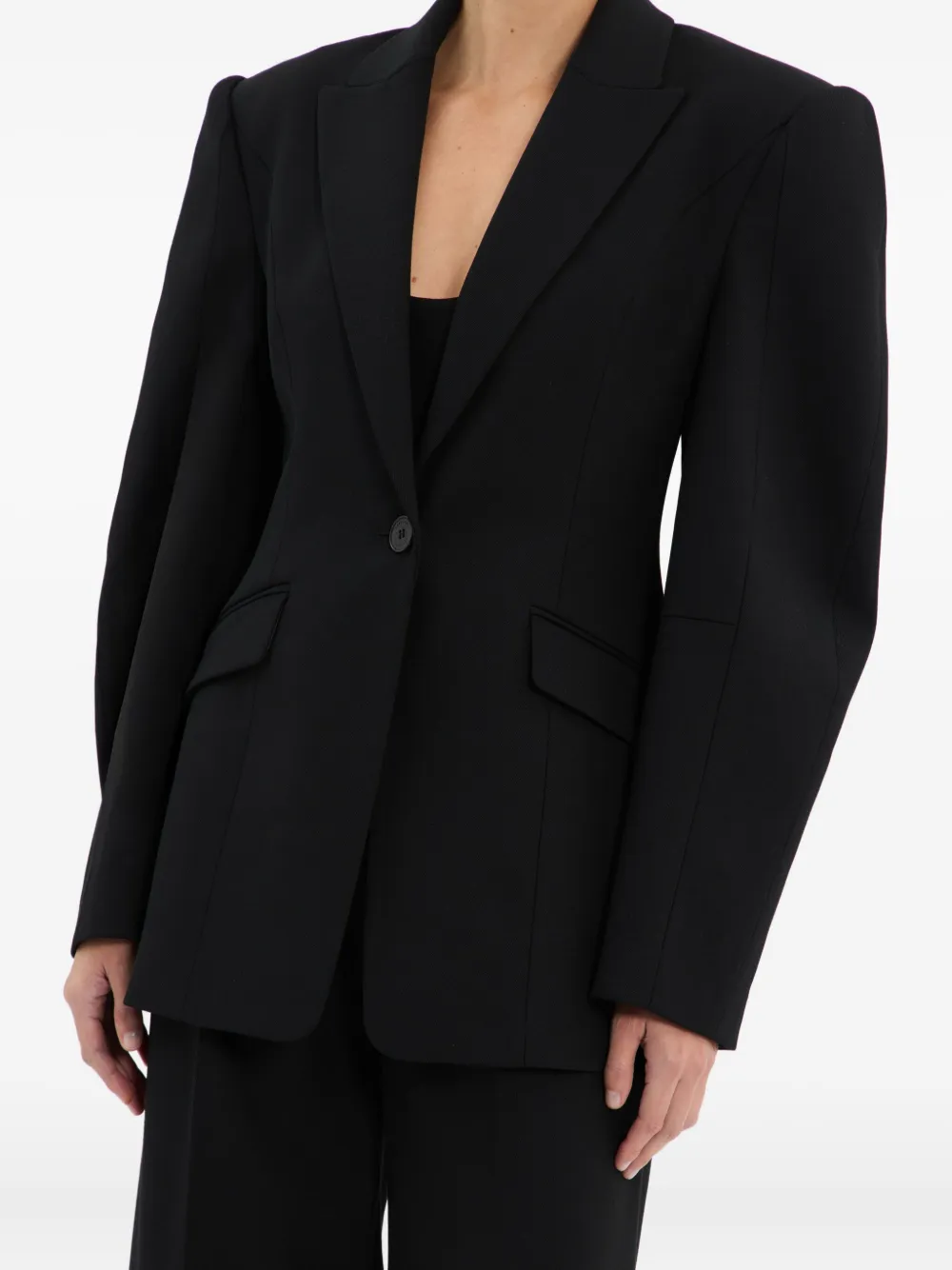 Rebecca Vallance Finley getailleerde blazer Zwart