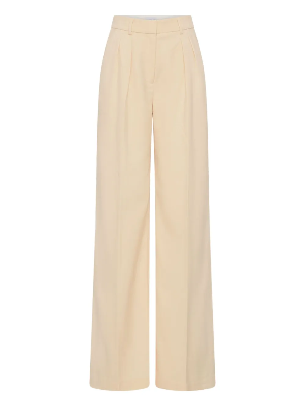 Rebecca Vallance pleated trousers Geel