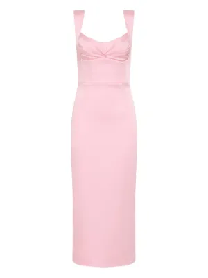 strapless open back dress Frankies Bikinis x GUIZIO Hayes Dress