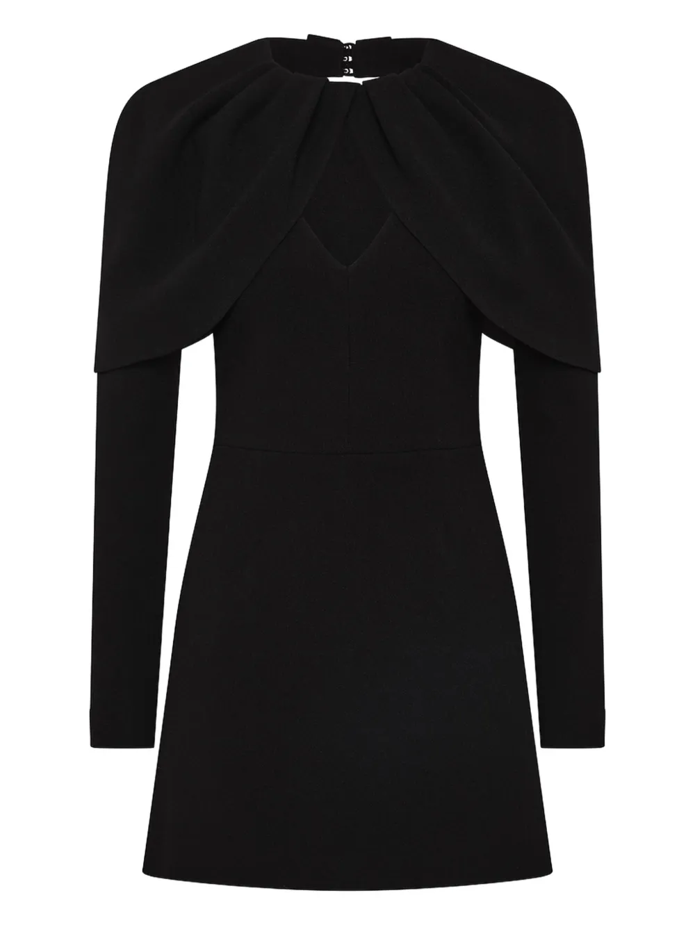 Rebecca Vallance Piper mini dress Zwart