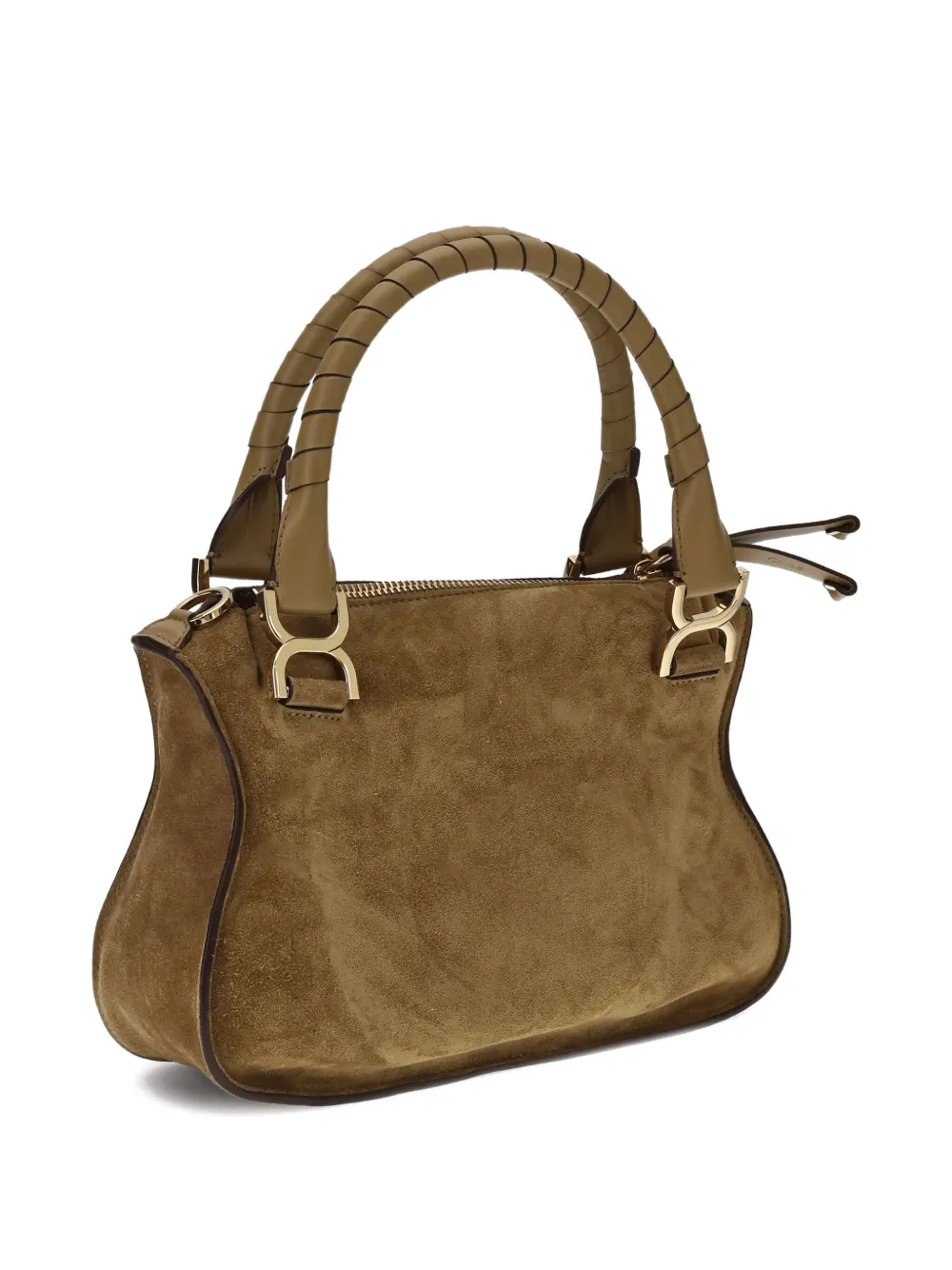 Chloé small Marcie suede-leather cross body bag | Image 2
