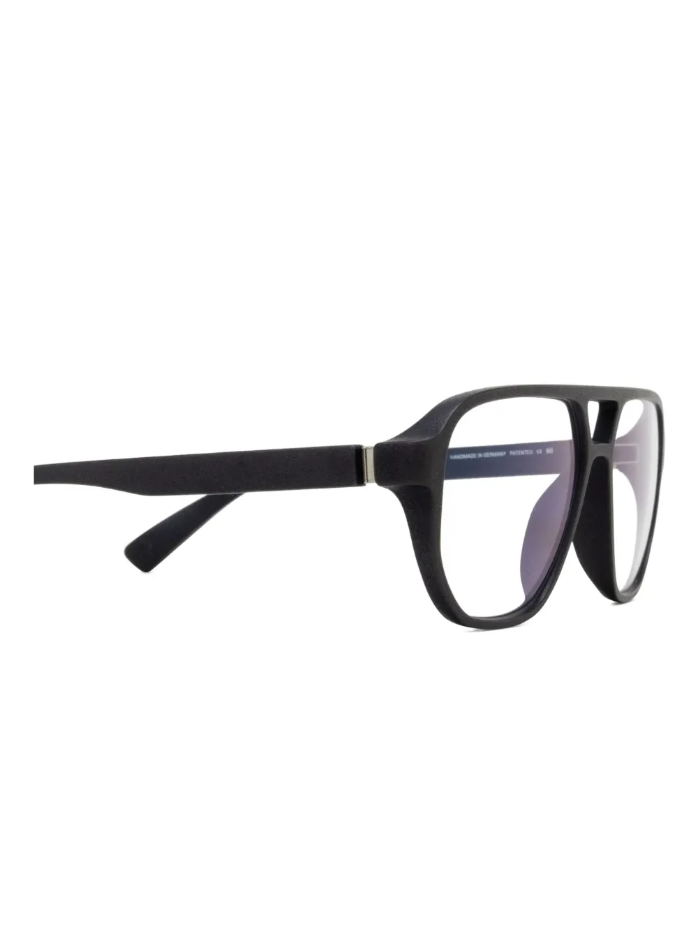 Mykita Mavon bril met piloten montuur Bruin