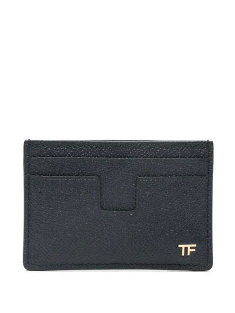 TOM FORD logo-plaque cardholder