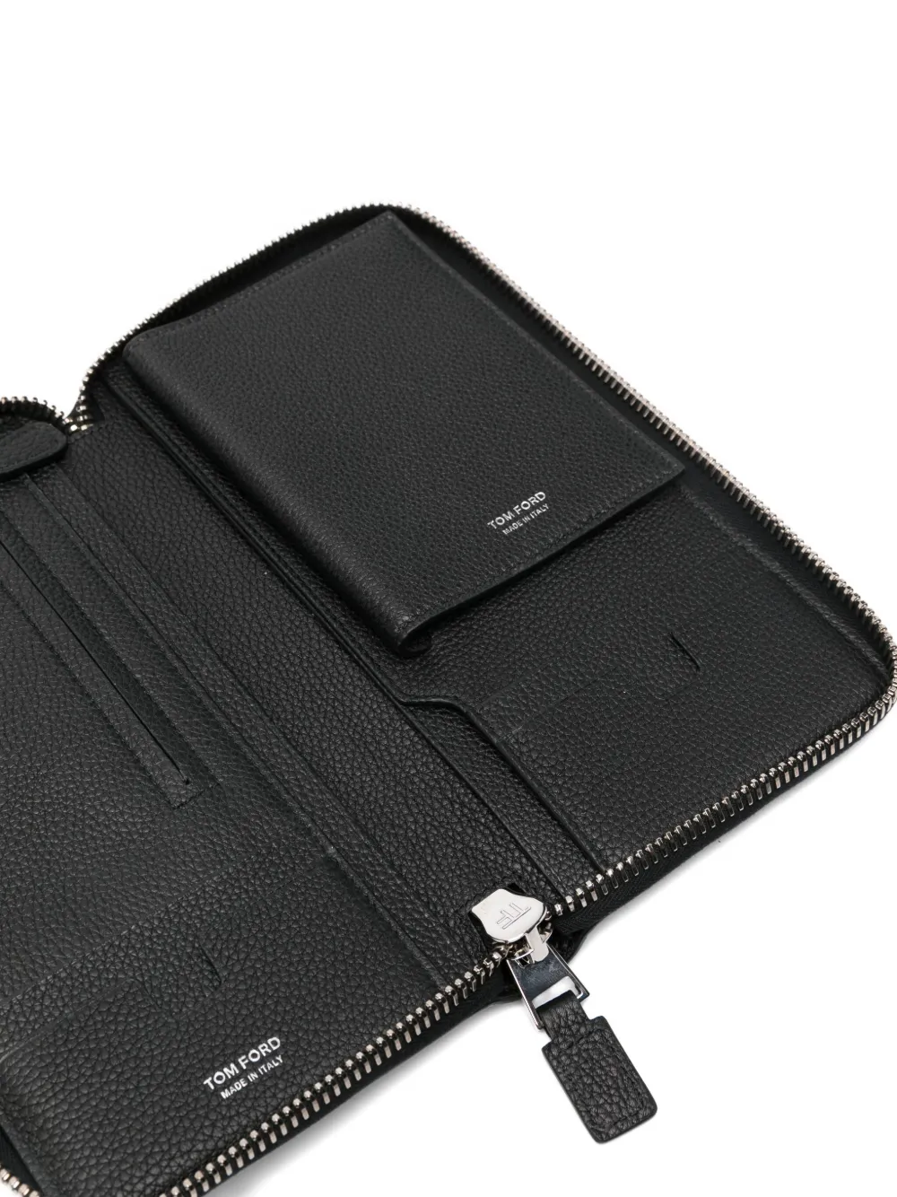 TOM FORD debossed-logo wallet Zwart