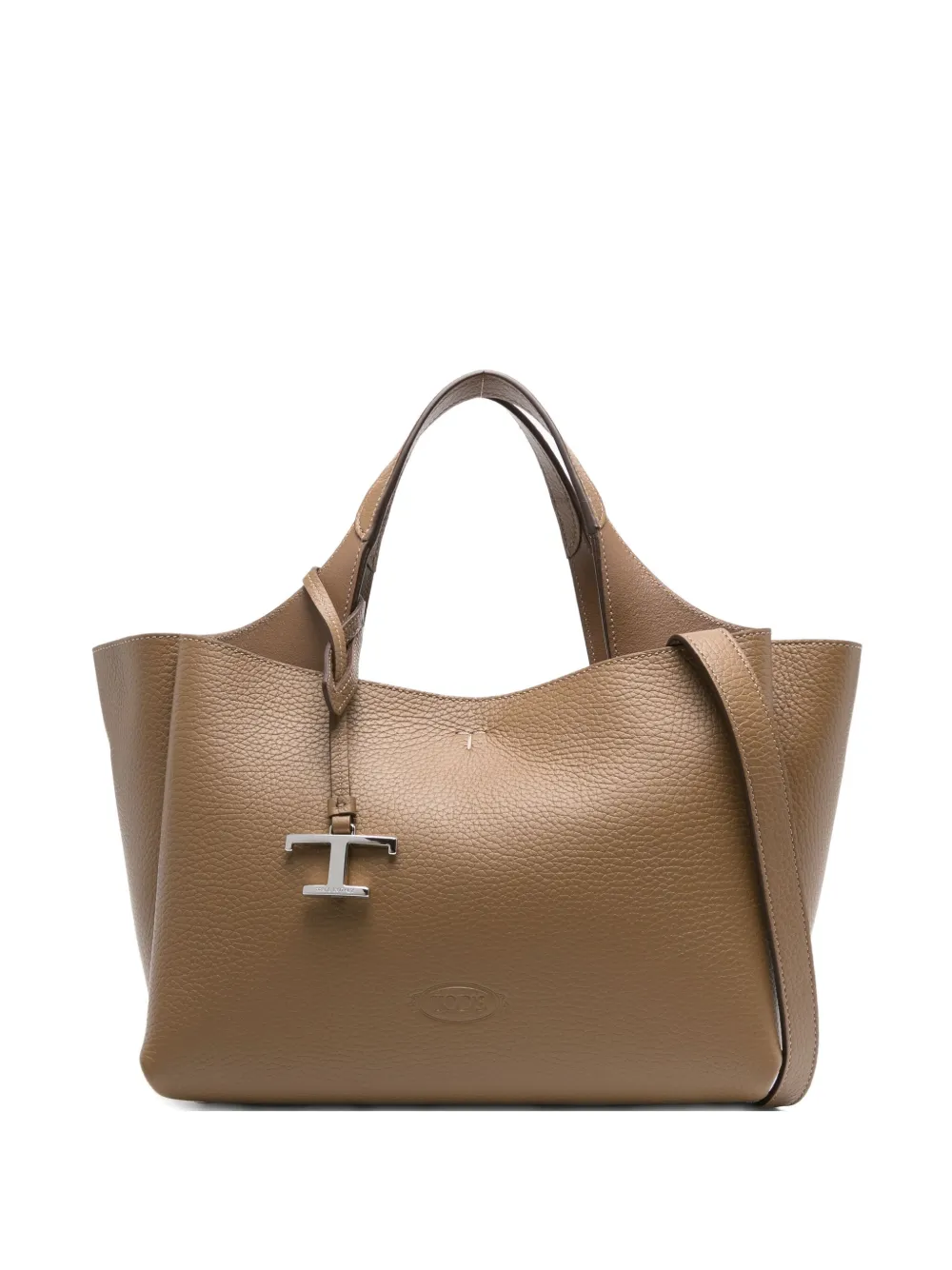 Tod's Shopper met T-detail Groen