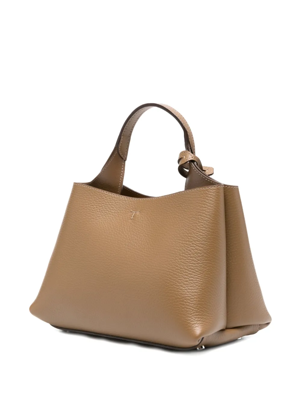 Tod's Leren shopper met T-logo Groen