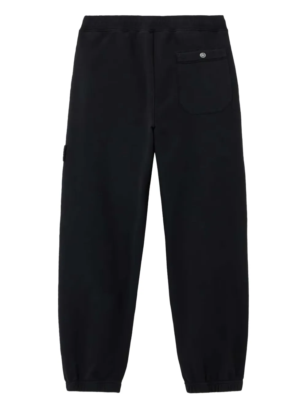 Stone Island Broek met Compass-logopatch Zwart