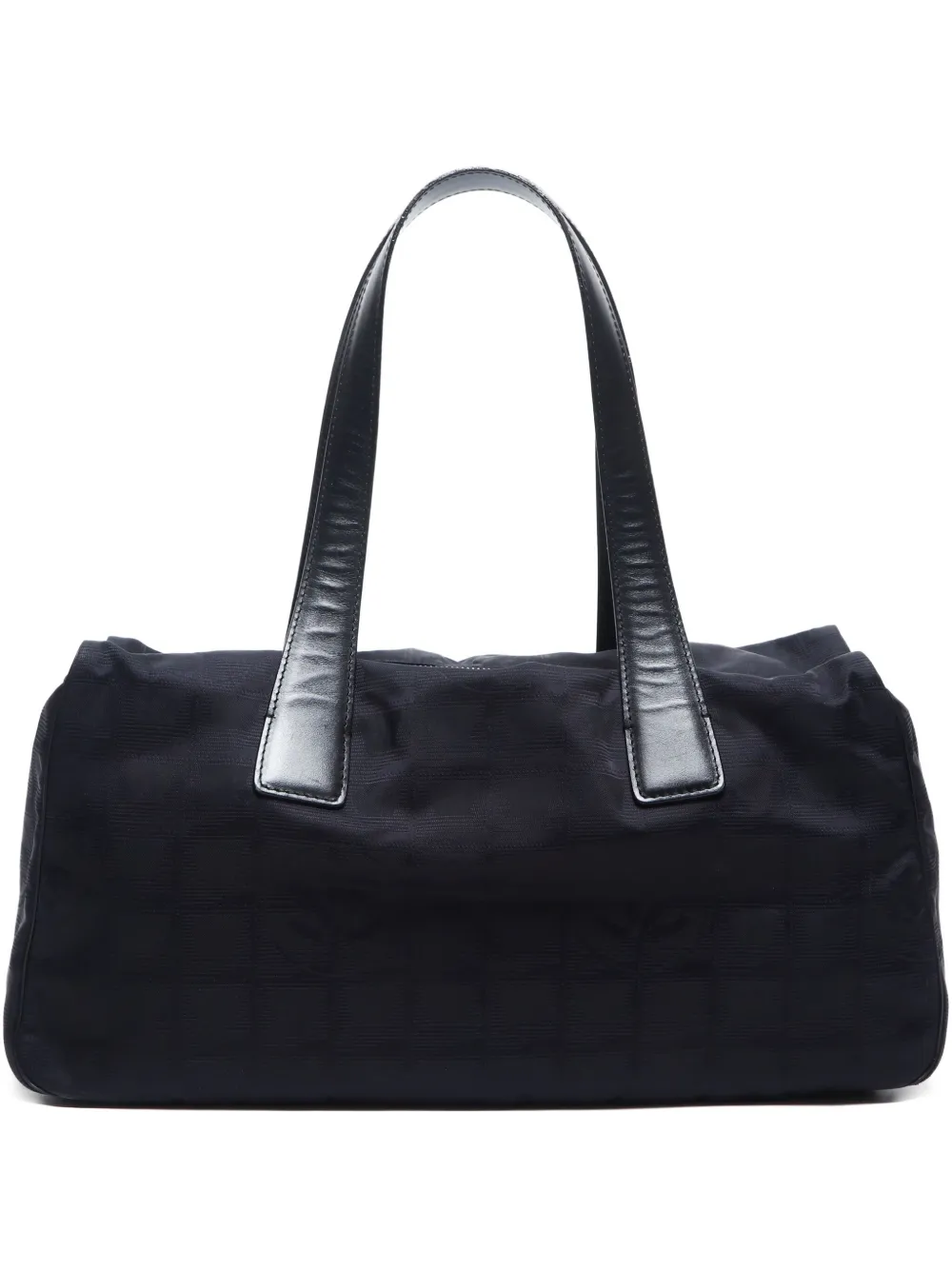 CHANEL Pre-Owned 2001-2002 ニュートラベルライン ボストンバッグ ミニ - ブラック CHANEL Pre-Owned 2001-2002 ニュートラベルライン ボストンバッグ ミニ - ブラック