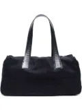 CHANEL Pre-Owned 2001-2002 mini New Travel Line Boston bag - Black