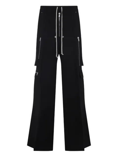 Rick Owens zip-pocket cargo trousers
