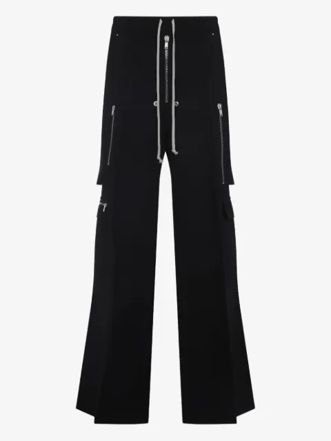 Rick Owens zip-pocket cargo trousers
