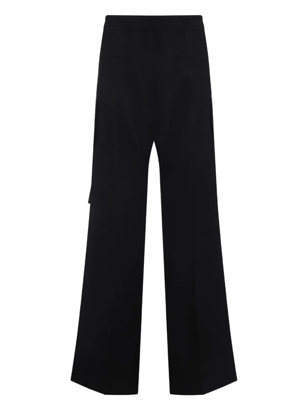 Rick Owens zip-pocket cargo trousers Zwart