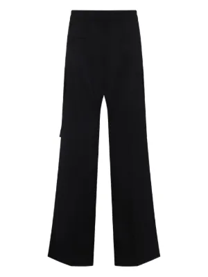 【ビジネスやフォーマルな日に】RICK OWENS ストレートパンツ ビジネスやフォーマルな日に】RICK OWENS ストレートパンツ