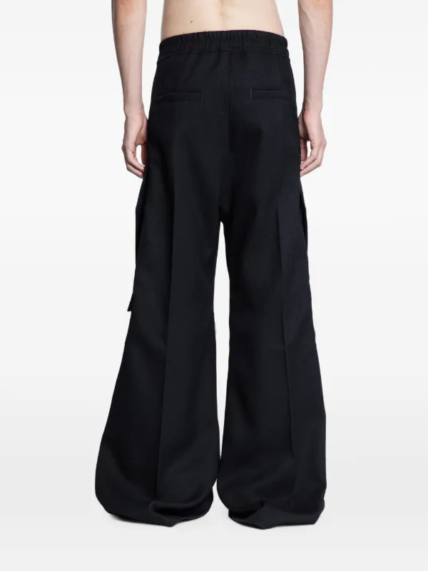 Rick Owens ジップポケット カーゴパンツ | ブラック | FARFETCH JP
