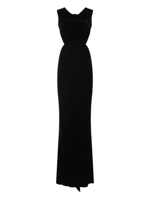 Rick Owens cut-out velvet dress