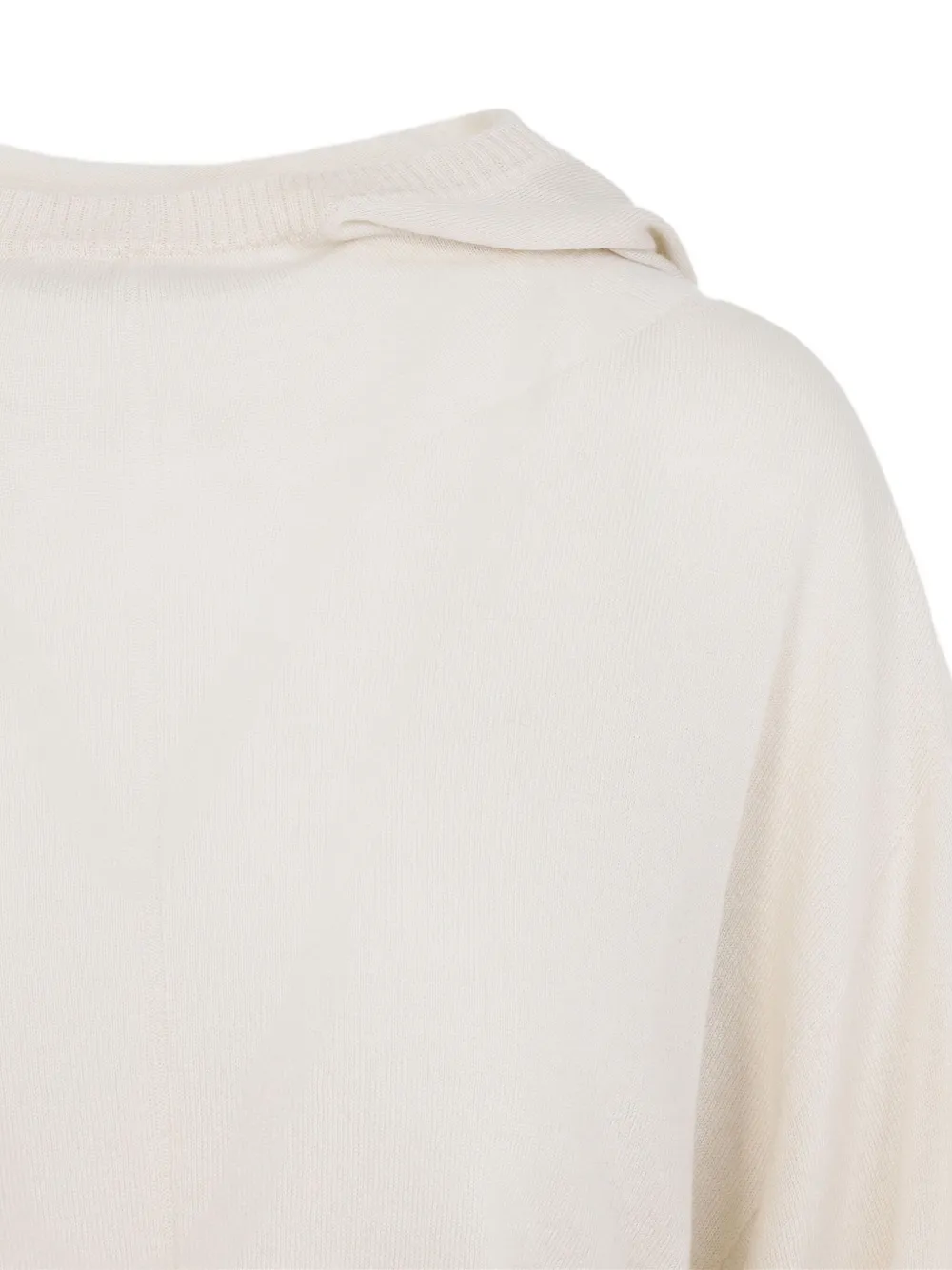 Rick Owens Sweater met capuchon Wit