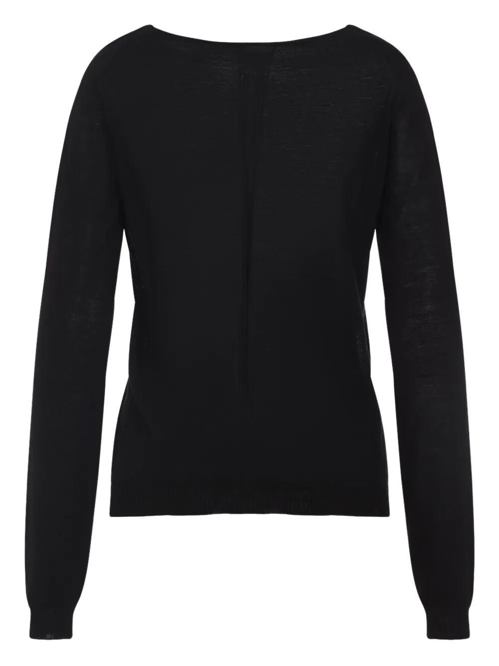 Rick Owens Sweater met V-hals Zwart