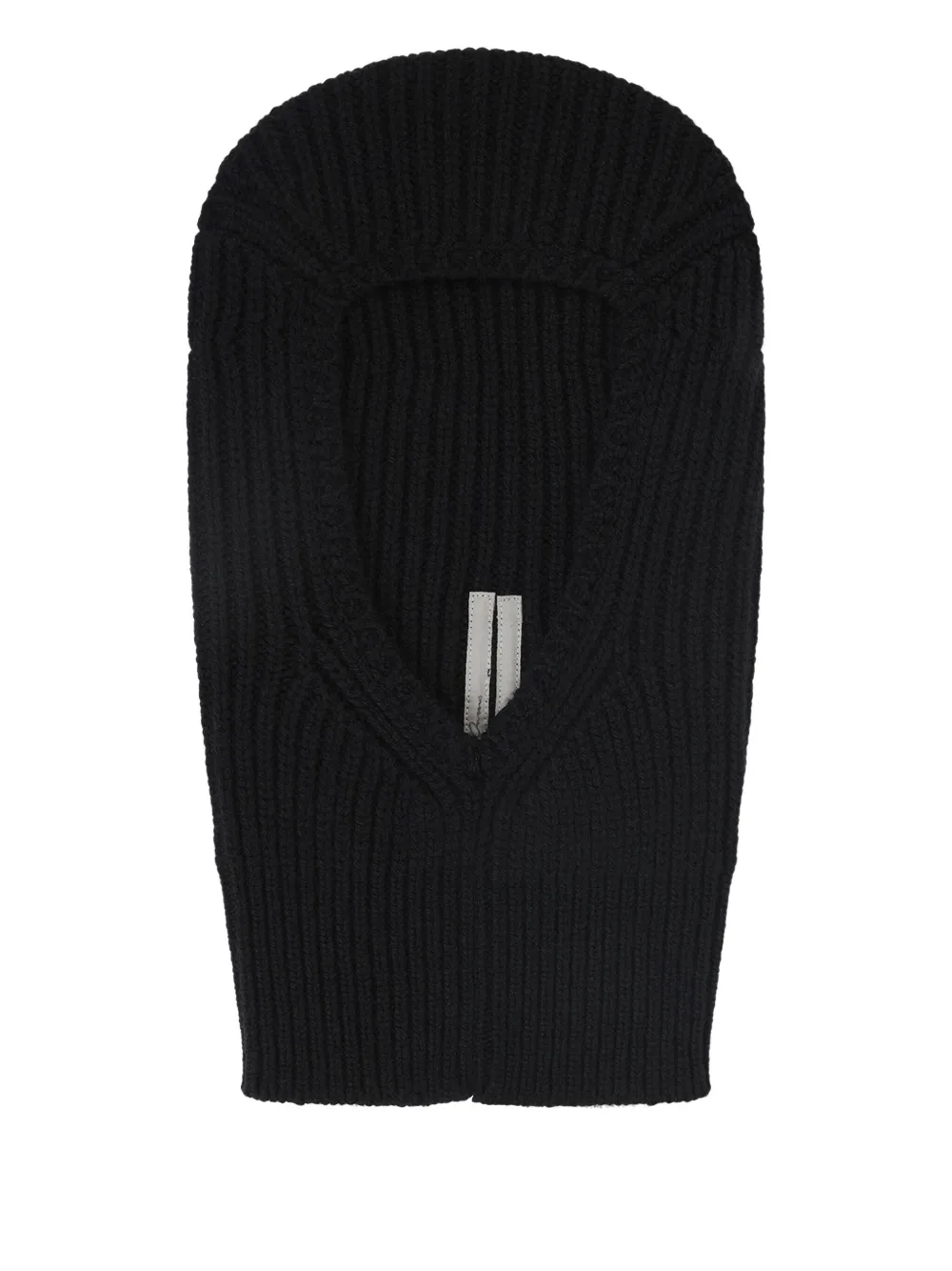 Rick Owens Geribbelde bivakmuts Zwart