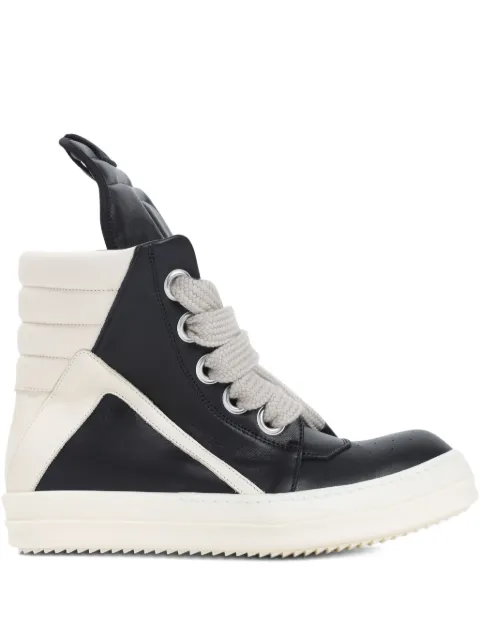 Rick Owens Jumbolace Geobasket high-top lace-up sneakers