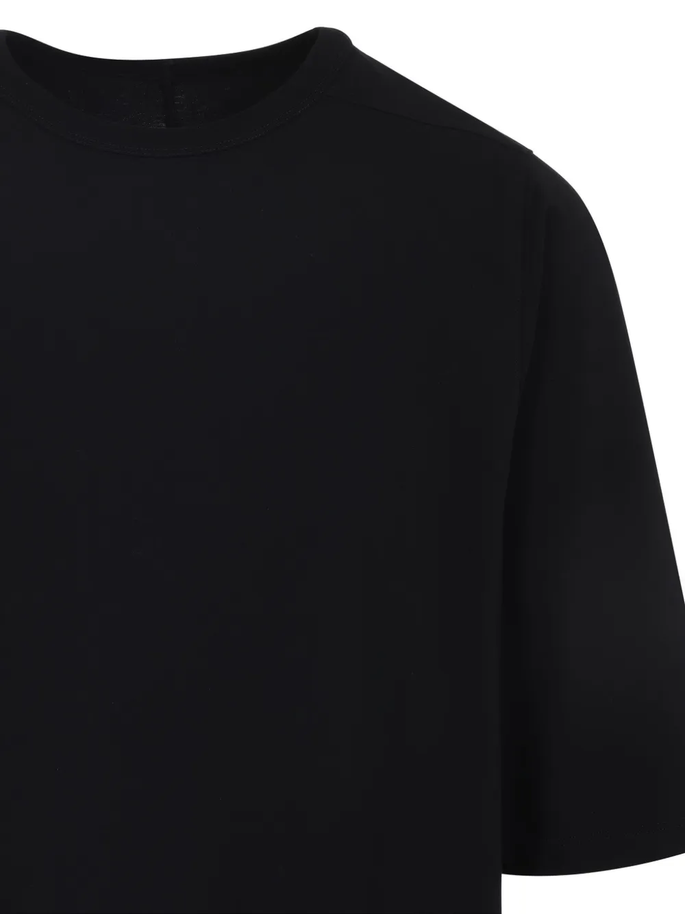 Rick Owens Katoenen T-shirt met korte mouwen Zwart