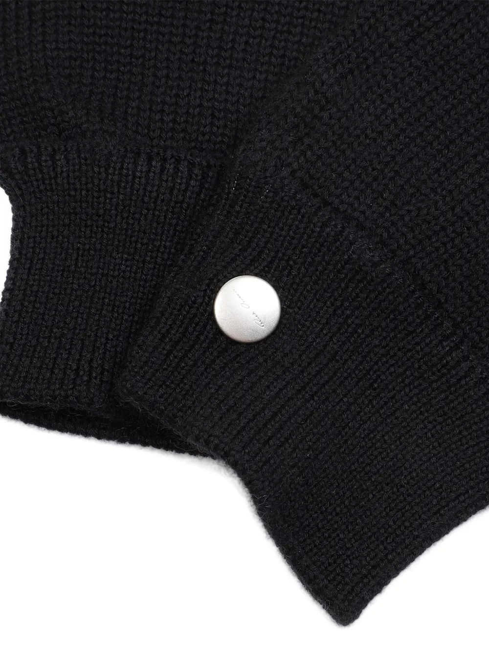 Rick Owens Vingerloze handschoenen Zwart