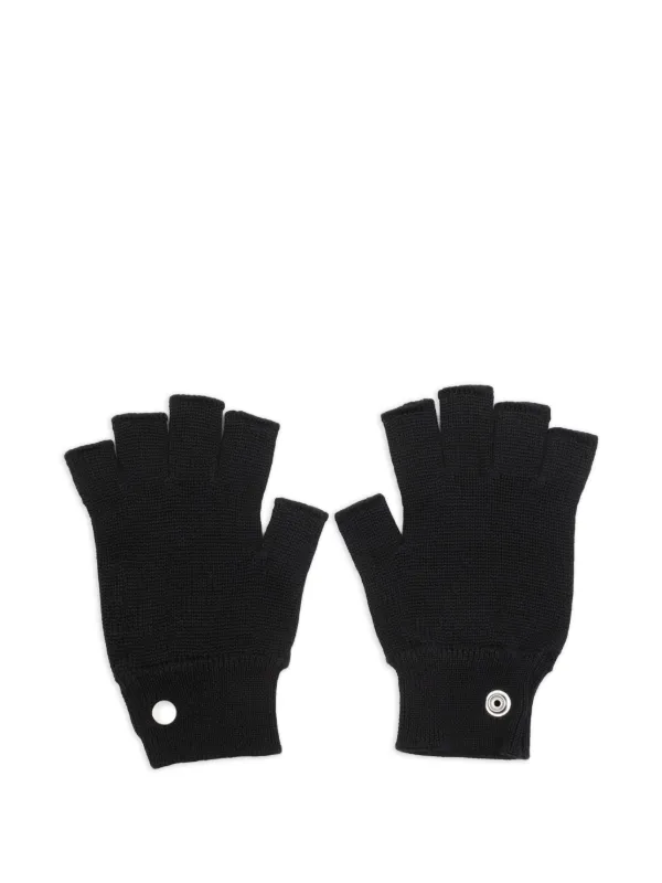 Rick Owens fingerless gloves