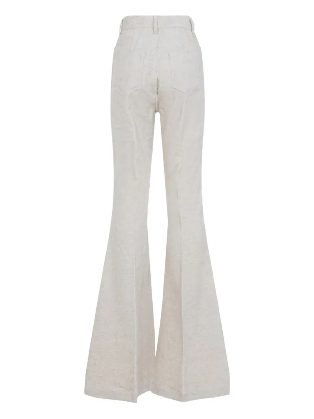 Rick Owens Ribfluwelen broek Wit